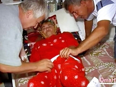 素人, フェラチオ, 乱交, お婆さん, 自家製, オナニー, 熟年, 三人