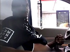 Black wanks at drive