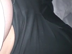 Stepmom slides her hand under her stepsons pants playing with his cock