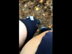 Leie, Blasen, Braunhaarige, Europäisch, Französisch, Im freien, Pov