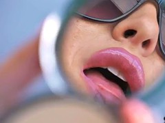 Horny August takes a cock