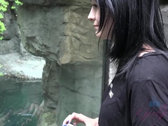 Enthousiasteling, Emo jongen, Voeten, Voetbeurt, Kut duiken, Kort haar, Mager, Tieten likken