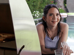 Gros seins, Tir de sperme, En levrette, Robe, Hd, Seins naturels, Piercing, Cheveux courts