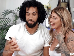 Amateur, Anal, Gros seins, Blonde, Sucer une bite, Queue, Interracial, Nénés