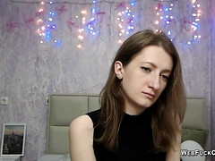 素人, 美女, 茶髪の, ハードコア, Hd, 自家製, 一人, ウェブカメラ