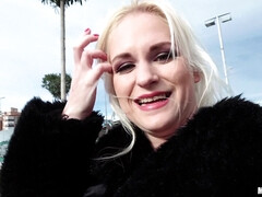 Enthousiasteling, Amerikaans, Kont, Blond, Italiaans, Buiten, Klein, Kut duiken