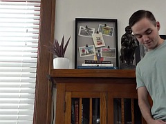 GILF bareback fucks her gay stepson