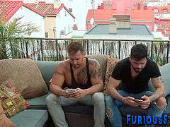 Anaal, Pijpbeurt, Sperma shot, Sperma in gezicht, Homo, Harig, Handbeurt, Hardcore