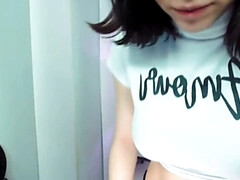 Teen with Braces Fingered in Cosplay Costume - Marianacruzz Live Cam Show