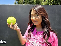 Asiático, Corrida, Corridas, Pajear, Hd, Al aire libre, Pov, Tetas