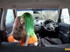 Amateur, Mamada, Coche, Lamidas, Al aire libre, Coño, Nalgadas