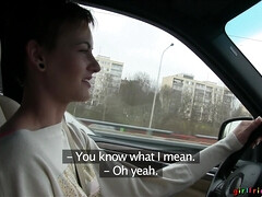 Schwarz, Stiefel, Braunhaarige, Freundin, Jeans, Im freien, Tätowierung, Titten