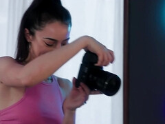 美女, 茶髪の, フェティッシュ, 指いじり, Hd, レズビアン