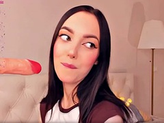 Nana, Grosse bite, Sucer une bite, Exhib, Masturbation, Solo, Suçant, Adolescente