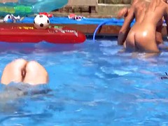 Amateur, Lesbiana, Al aire libre, Adolescente
