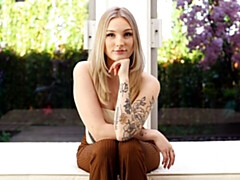 デカ尻, デカチン, デカパイ, ブロンド, フェラチオ, バック