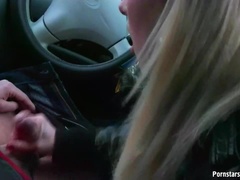Blond, Pijpbeurt, Handbeurt, Hardcore, Spijkerbroeken, Buiten, Openbaar, Zuigen