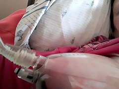 素人, ハードコア, 乳首, フェラする, オッパイの, おもちゃ