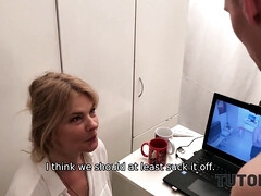 Blond, Hondjeshouding, Rijpe lesbienne, Moeder die ik wil neuken, Russisch, Zoon, Lerarin, Tiener