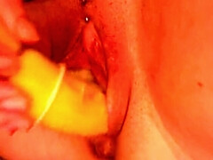 Bisexual, Clitoris, Doble penetracion, Europeo, Hembra, Coño, Solo, Apretado