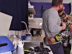 Grosser schwanz, Blasen, Schwul, Handjob, Hardcore, Latina, Muskel, Realität