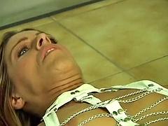 Amateur, Nana, Sucer une bite, Bondage, Tir de sperme, Allemand, Hard, Rétro ancien