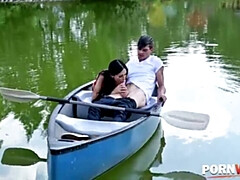 Grote mammen, Pijpbeurt, Bruinharig, Hardcore, Lesbisch, Trio