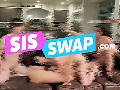 デカ尻, ブロンド, フェラチオ, Hd, 怪物, オマンコ, ティーン