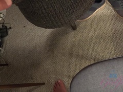 アナル, 茶髪の, 中出し, 足コキ, 彼女, 手コキする, オーガズム, おもちゃ