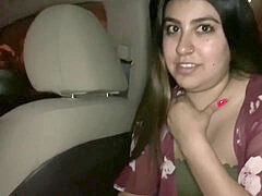 teen Baby Selena ditched on tinder tryst gives fellatio for ride home.