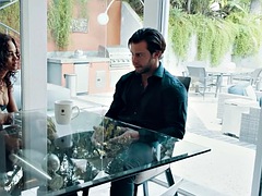 Lieveling, Zwart, Stel, Zwart, Erotisch, Vriendin, Hardcore, Tieten likken