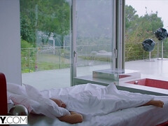 アナル, お尻, ブロンド, 顔射, ハードコア, 馬乗り, ガリガリ, ティーン