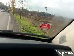 フェラチオ, 巨乳な, 車, エロ熟女, ハードコア, 淫乱熟女, 自然山雀, 現実