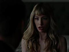 Nana, Belle grosse femme bgf, Grosse bite, Blonde, Bondage, Éjaculation interne, Domestique, Nénés