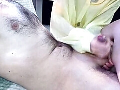 Stepdad Gets Relaxing Handjob From Hot Teen Mary Hott After Work