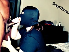 素人, デカチン, 黒人, フェラチオ, 黒人, 異人種間