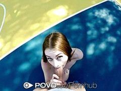 Pijpbeurt, Bruinharig, Hardcore, Buiten, Klein, Gezichtspunt, Rijden, Tieten likken