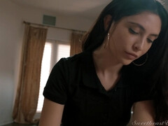 Cul, Brunette brune, Jeans, Lesbienne, Léchez, Massage, Seins naturels, Piercing