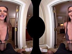Tridimensionnel, Nana, Grosse bite, Gros seins, Sucer une bite, Pov, Surprise, Nénés