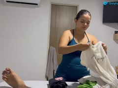 My Dirty Maid Big Ass Creampie - MaRaSexx Latina MILF Fucking