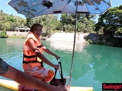 Asiatisch, Grosser schwanz, Braunhaarige, Hundestellung, Hardcore, Hd, Pov, Thai