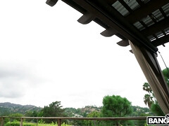 Bikini, Morena, Masturbación, Al aire libre, Solo