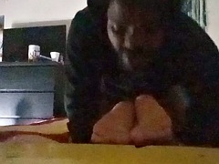 Worship those stinky ass bitch feet and toes