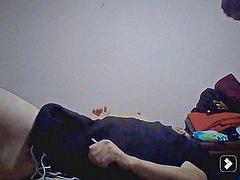 My straight stepcousin visits me and had his first gay oral sex with me