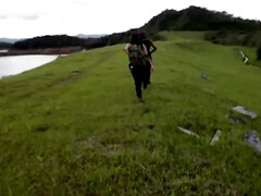 Amateur, Loco, Corridas, Grupo, Sexo duro, Interracial, Latina, Al aire libre