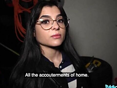 Working Girl Shows Her Skills