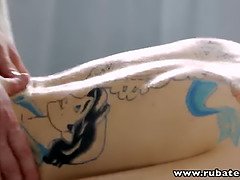 お尻, ハードコア, Hd, マッサージ, ロシア人, 息子, タトゥー, オッパイの
