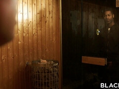 Romy Indy gets banged by the black dude outdoors