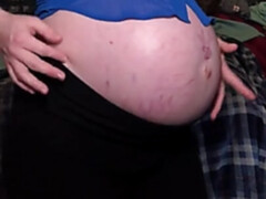 Gros seins, Fétiche, Masturbation, Mamelons, Enceinte, Rousse roux, Solo, Nénés