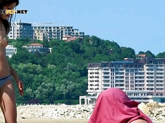 18 jaar, Enthousiasteling, Bruinharig, Hd, Openbaar, Tiener, Tieten likken, Bekijker